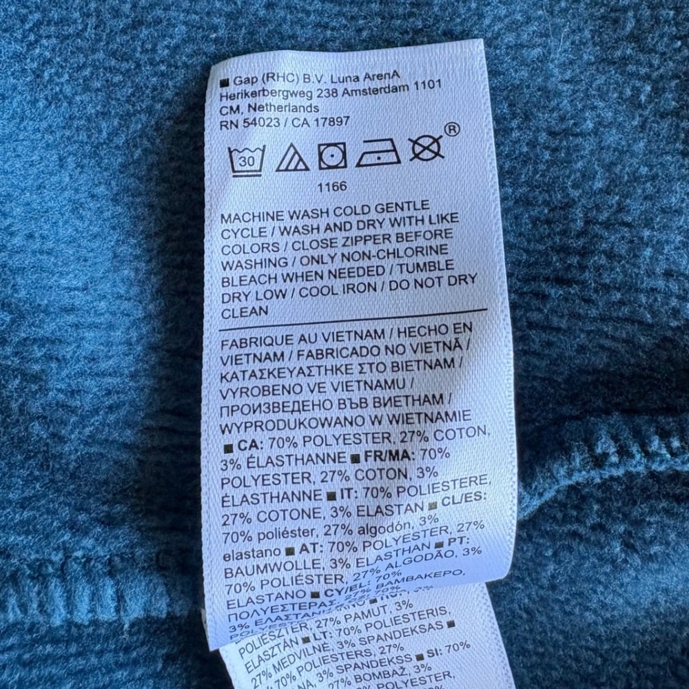 Athleta Cozy Karma Mock Neck Long Sleeve Sweatshirt Dress, Teal, Small, Casual - Picture 9 of 9